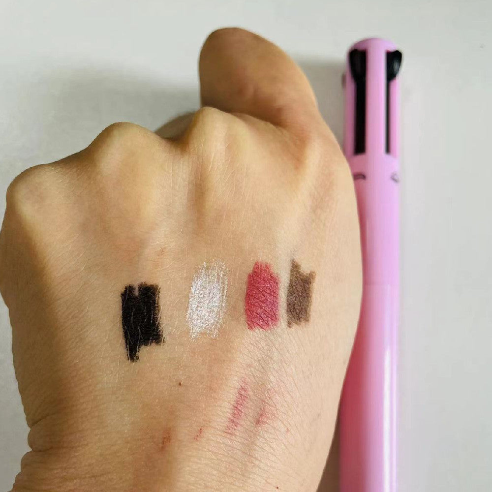 Four In One Eyebrow Pencil Lip Gloss Eyeliner Makeup Pencil Four In One Eyebrow Pencil Lip Gloss Eyeliner Makeup Pencil
